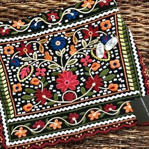 Goodnight Macaroon | Embroidered A-Line Mini Skirt